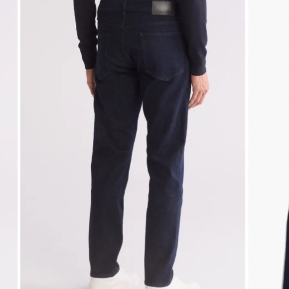 Theory Men’s Beryl Skinny Fit Jeans in Washed Indigo - Picture 2 of 9